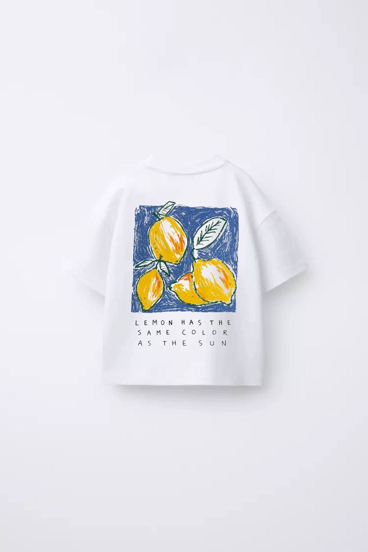 LACİEL LEMON BASKILI T-SHİRT