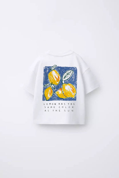 LACİEL LEMON BASKILI T-SHİRT