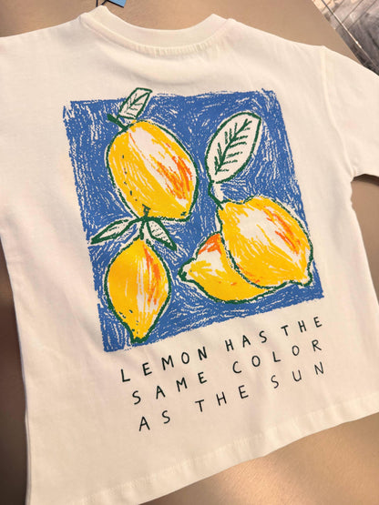 LACİEL LEMON BASKILI T-SHİRT