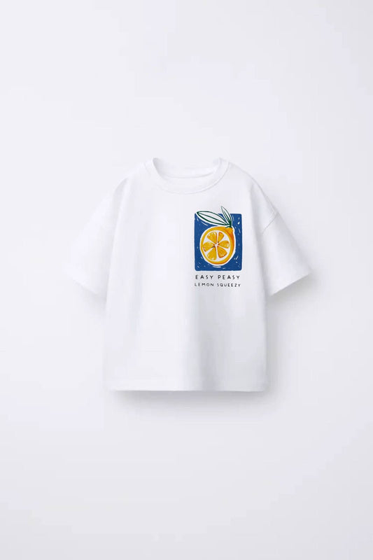 LACİEL LEMON BASKILI T-SHİRT