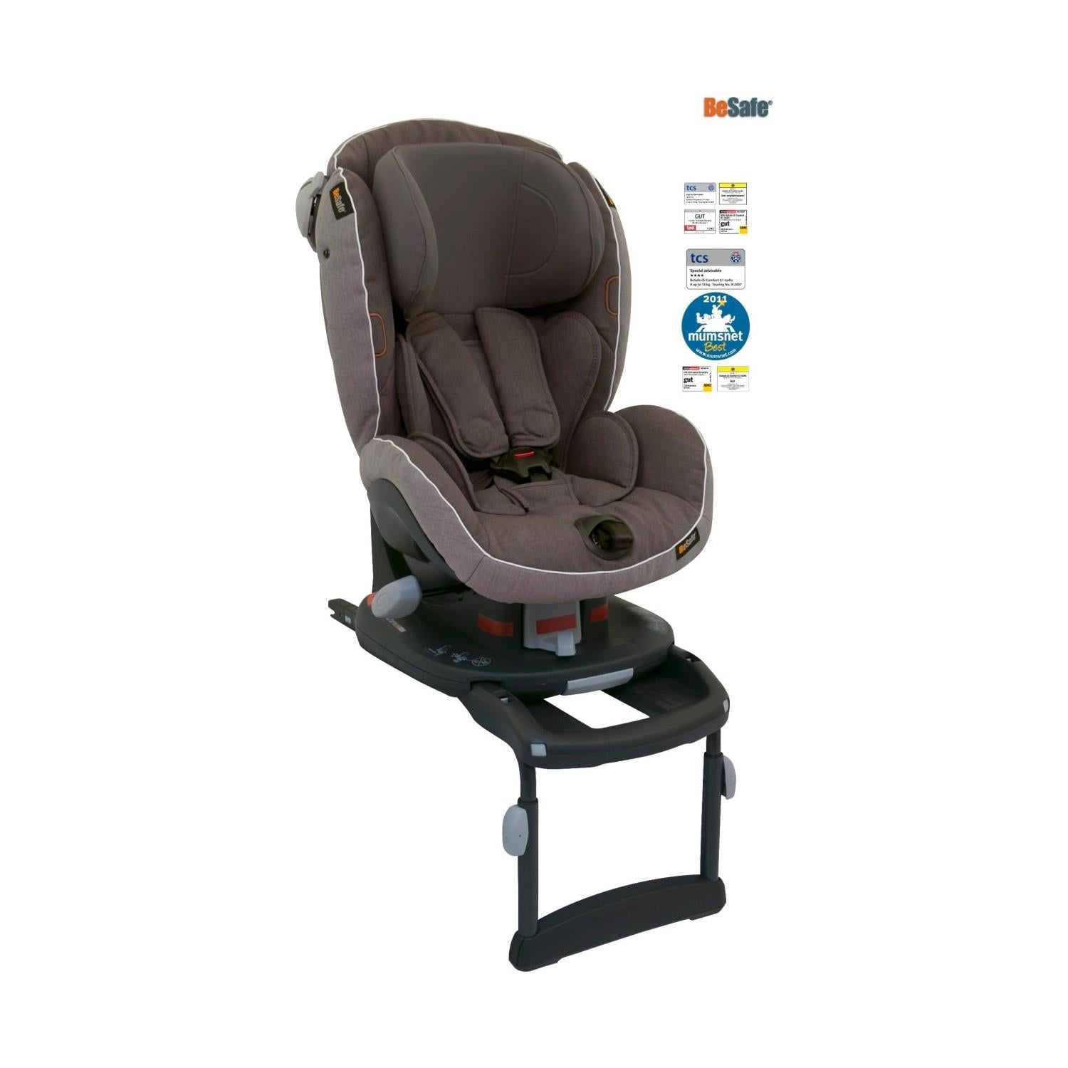 BeSafe Izi Comfort X3 9-18 Kg İsofixli Oto Koltuğu Metallic Melange