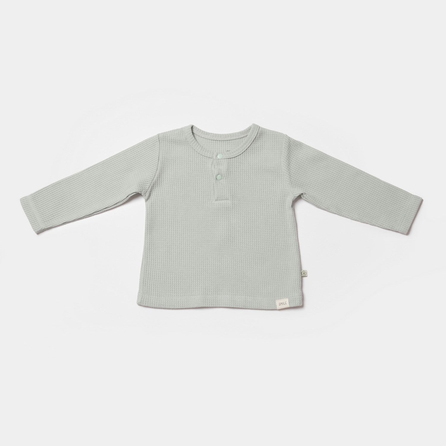 Bibaby Biorganic Waffle Smile 2'Li Takım 59785 Mint