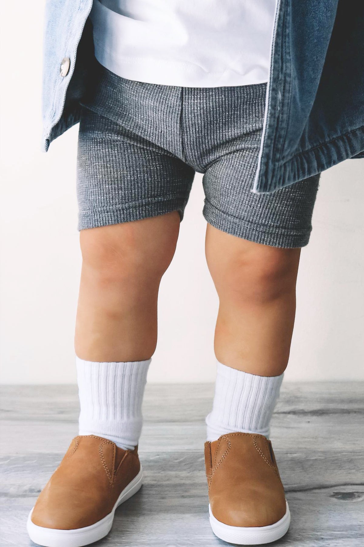 Bistyle 3'Lü Basic Kaymaz Penye Soket Çorap 10107 İndigo Ekru Hardal