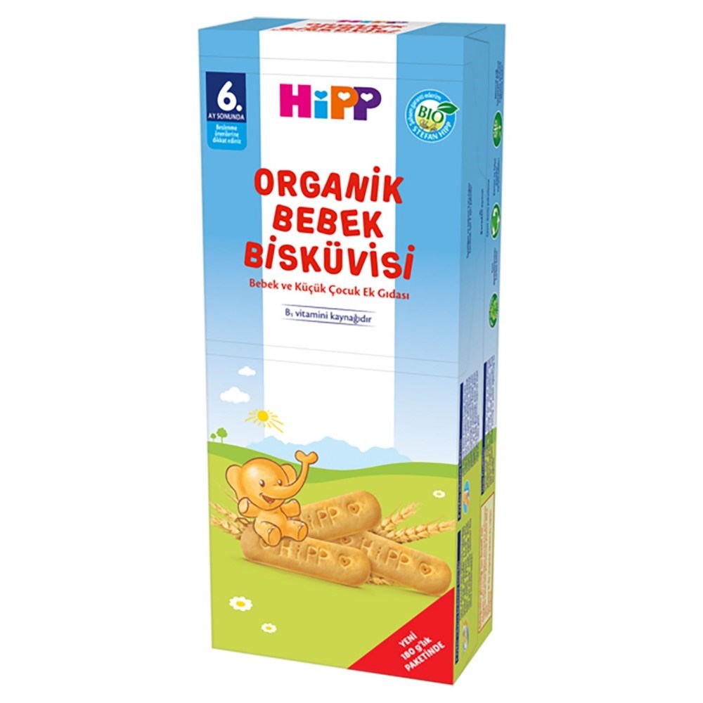 Hipp Organik Bebek Bisküvisi 180 Gr