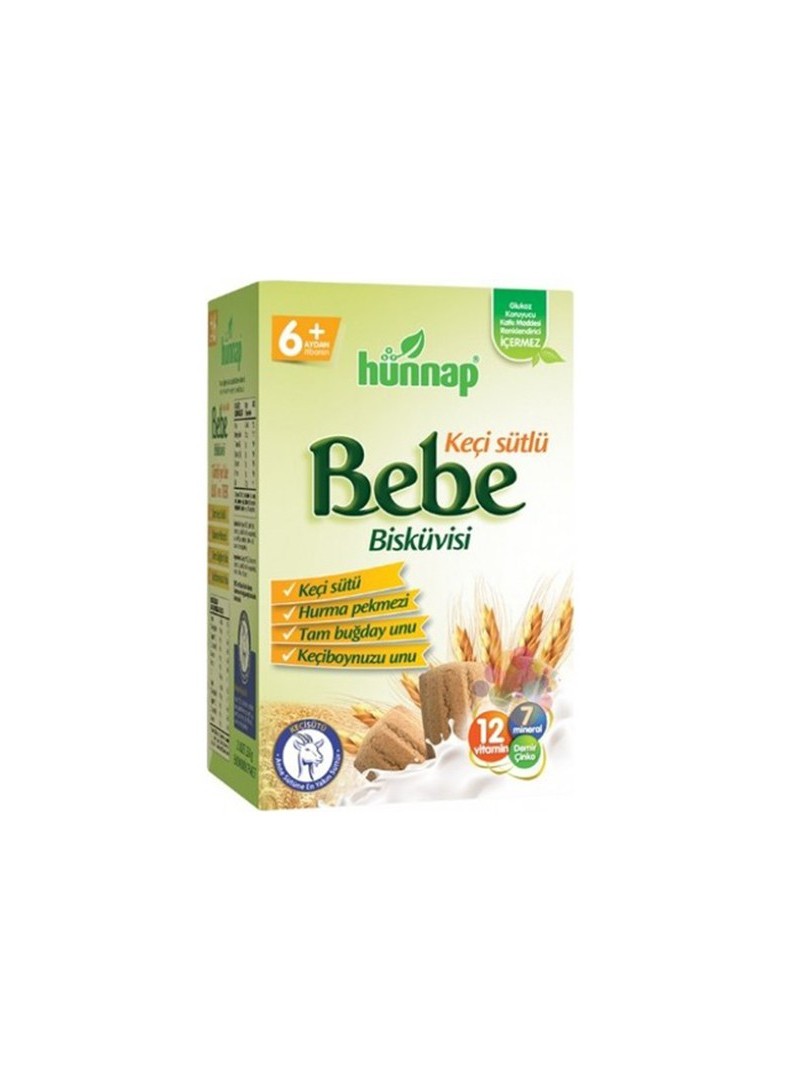 Hünnap Keçisütlü Vitaminli Bebe Bisküvisi 400 Gr