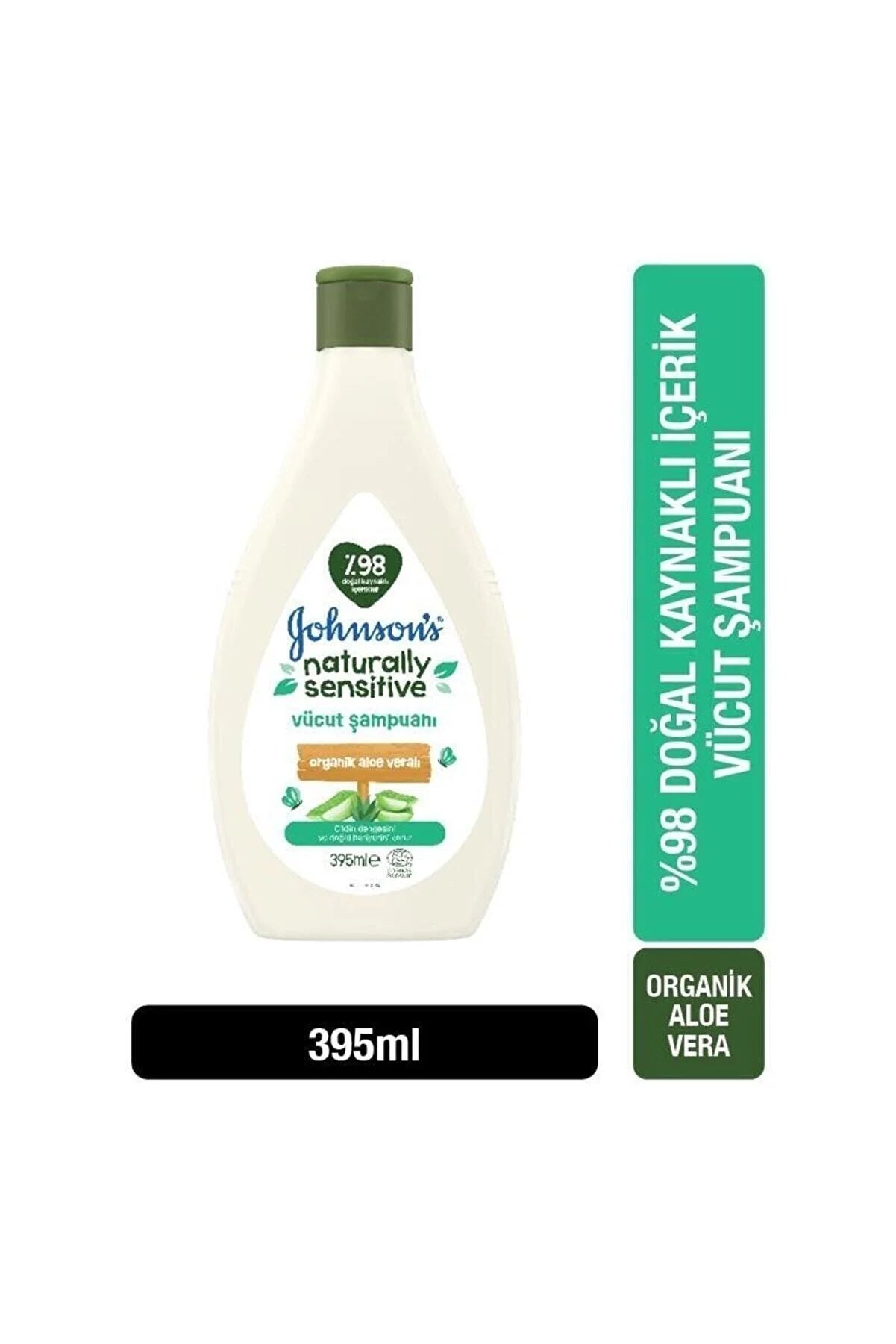 Johnson's Baby Naturally Sensitive Vücut Şampuanı 395ml