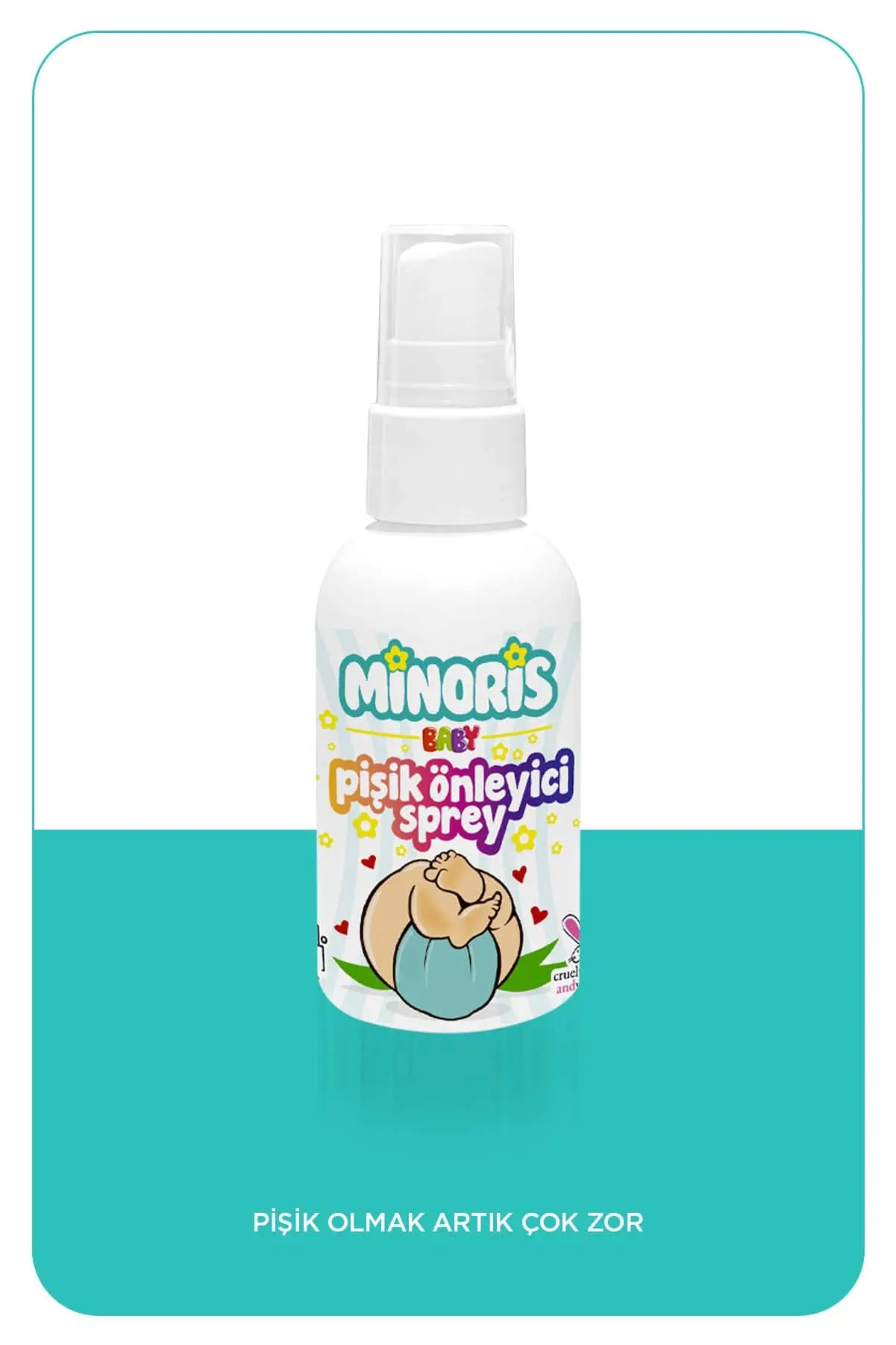 Minoris Baby Organik Pişik Önleyici Sprey 100ml