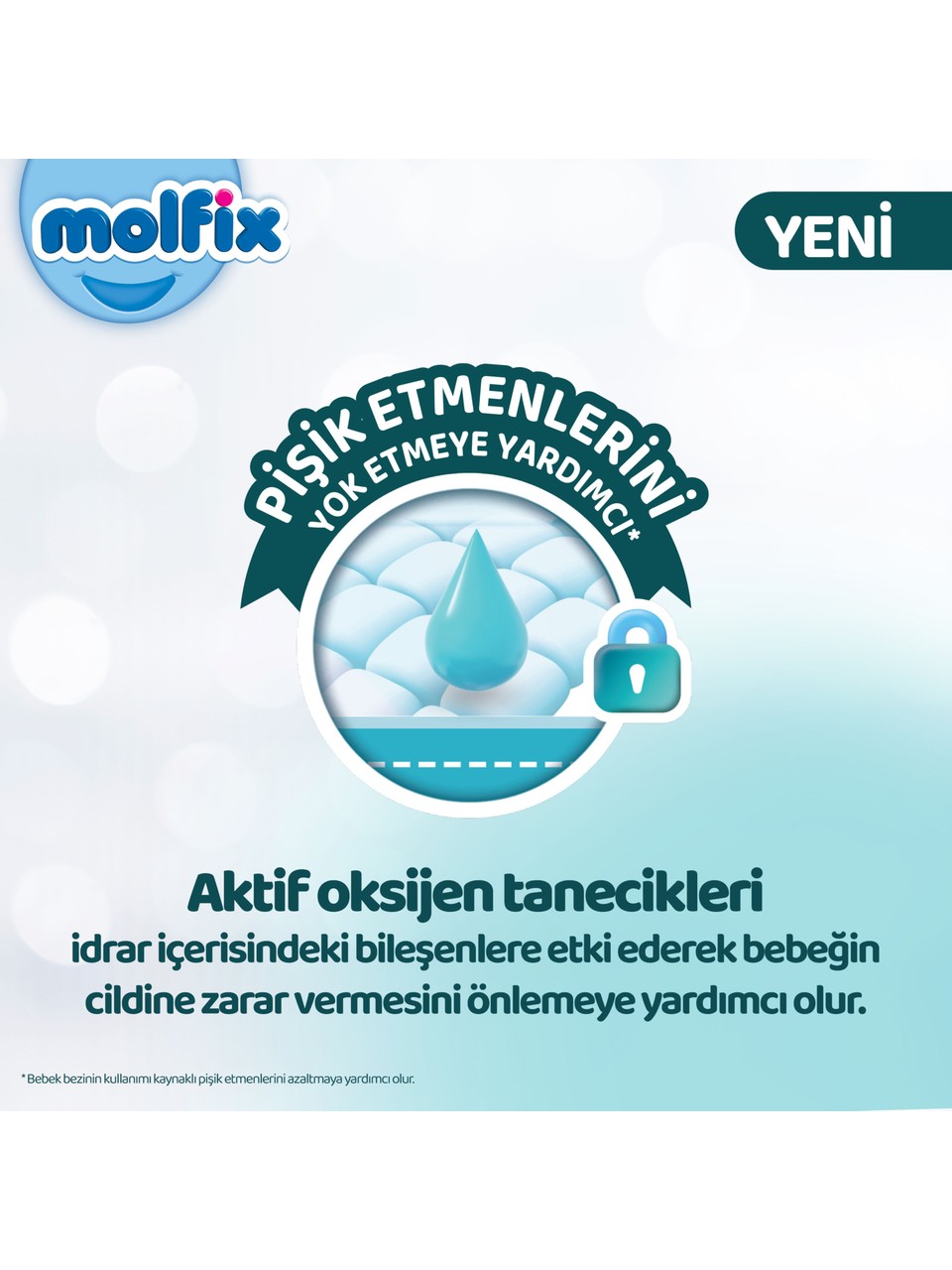 Molfix Premium Bebek Bezi Ultra Fırsat Paketi 6 Beden 15+ Kg 54 Adet