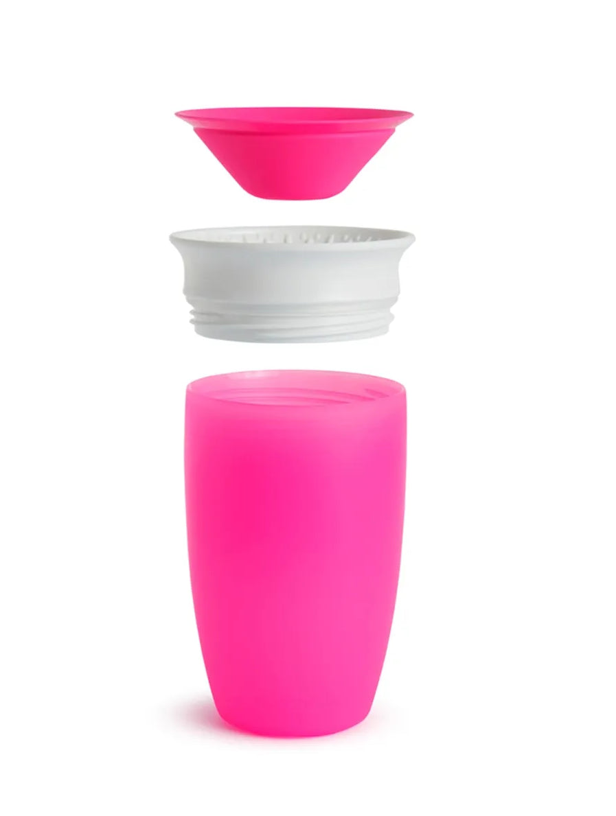 Munchkin Mucize 360° Alıştırma Bardağı 12 Ay+ 296 ml Pembe