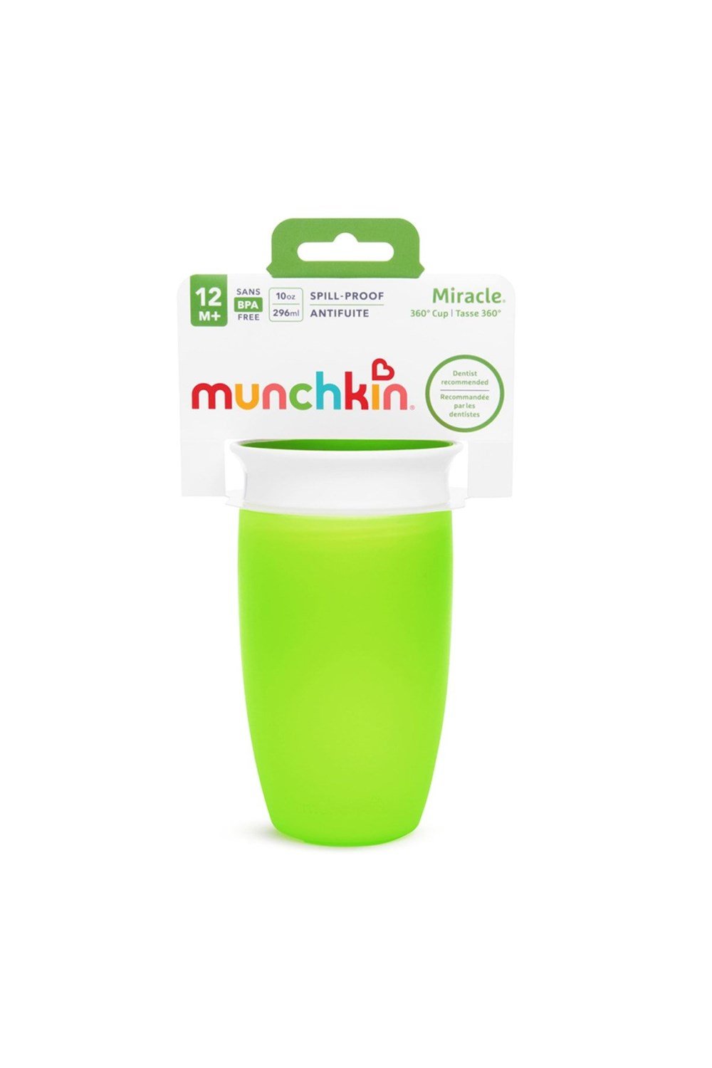 Munchkin Mucize 360° Alıştırma Bardağı 12 Ay+ 296 ml Yeşil