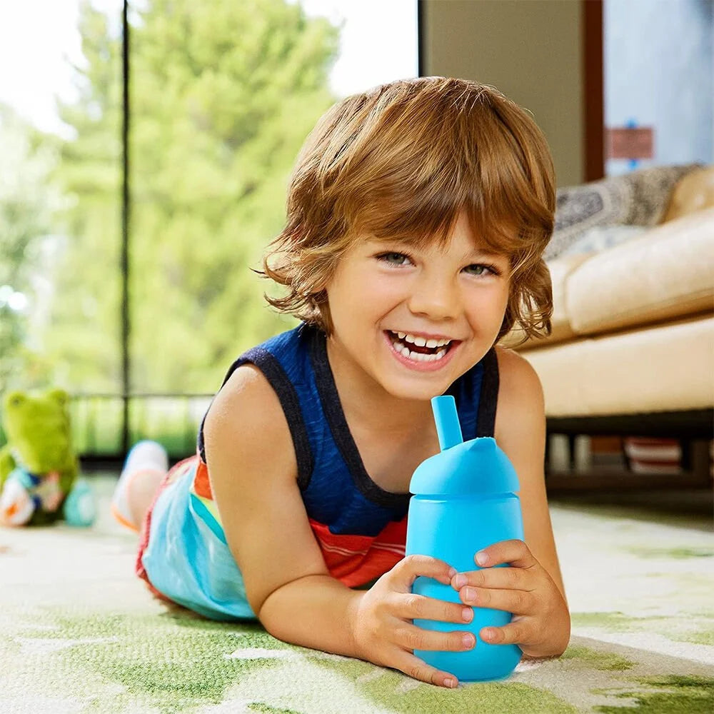 Munchkin Simple Clean Pipetli Alıştırma Bardağı 12+ Ay 296 ml Mavi