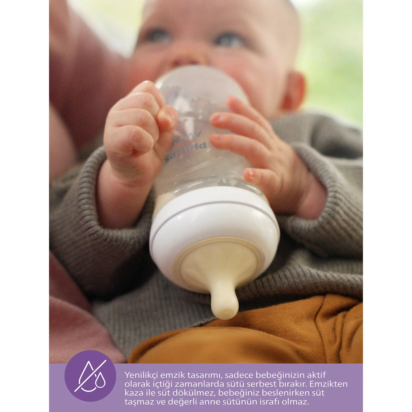Philips Avent Doğal Tepkili Natural Response PP 2'Li Biberon Seti 125 ml 0+ Ay
