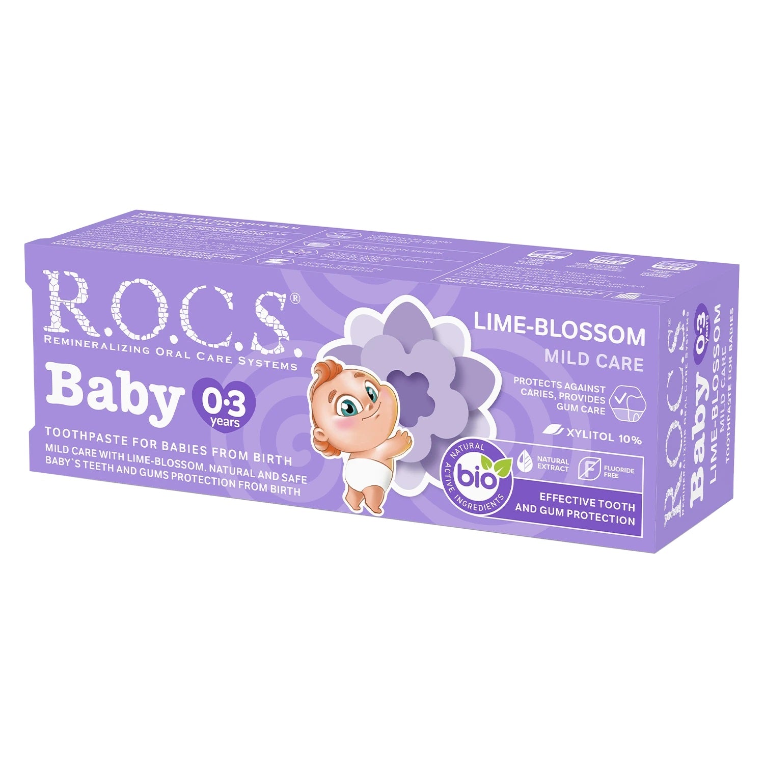 R.O.C.S.Baby Diş Macunu 0-3 Yaş 35 ml Ihlamur
