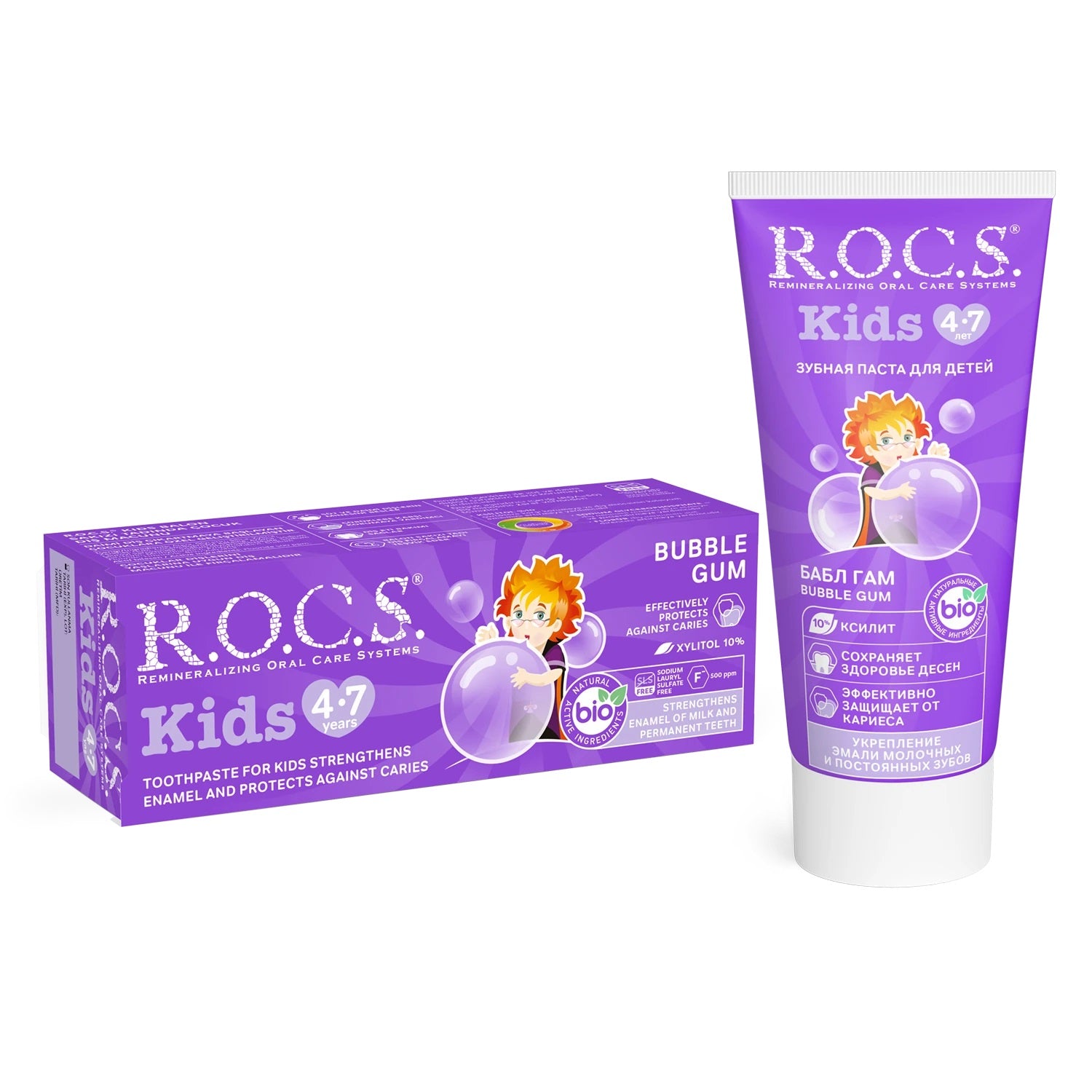 R.O.C.S.Kids Diş Macunu 4-7 Yaş 35 ml Sakız