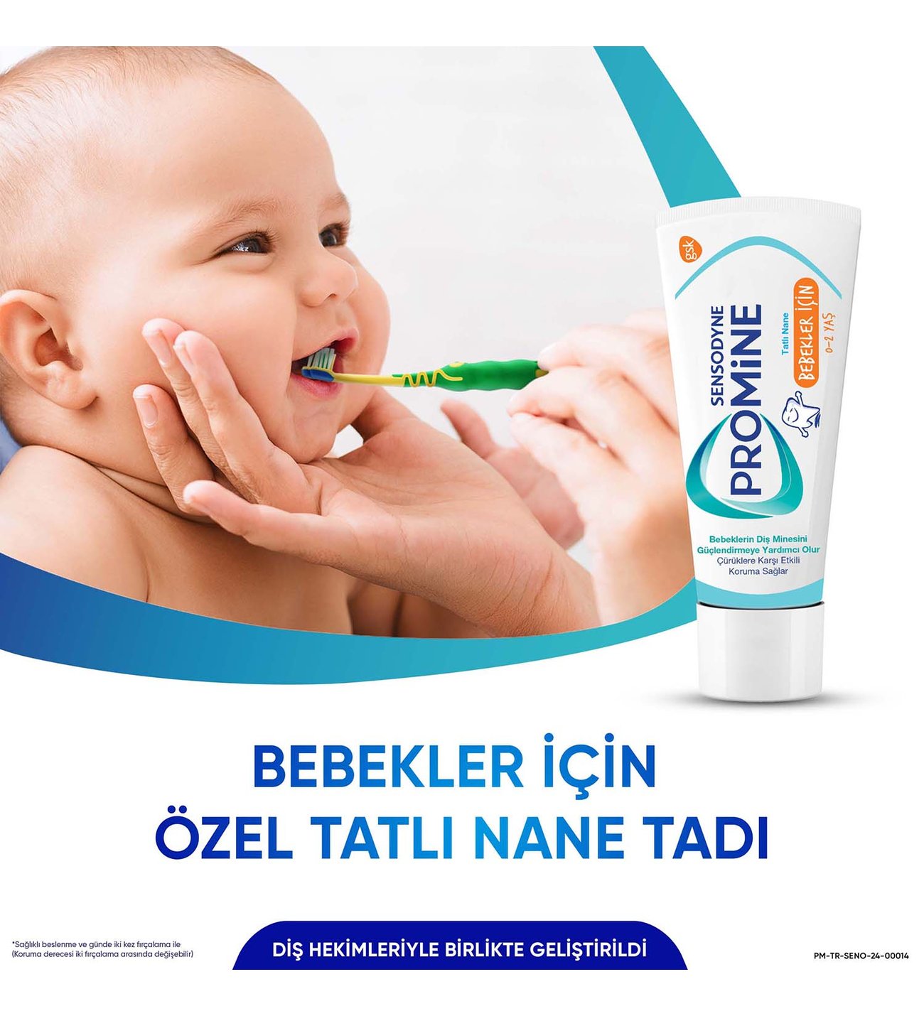 Sensodyne Promine Bebekler İçin Diş Macunu 0-2 Yaş